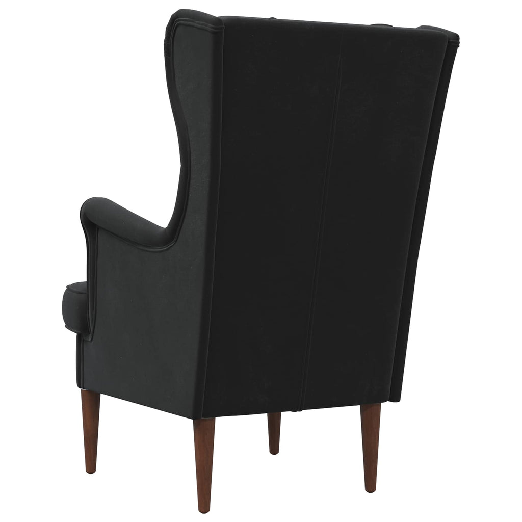 Sessel Schwarz Samt