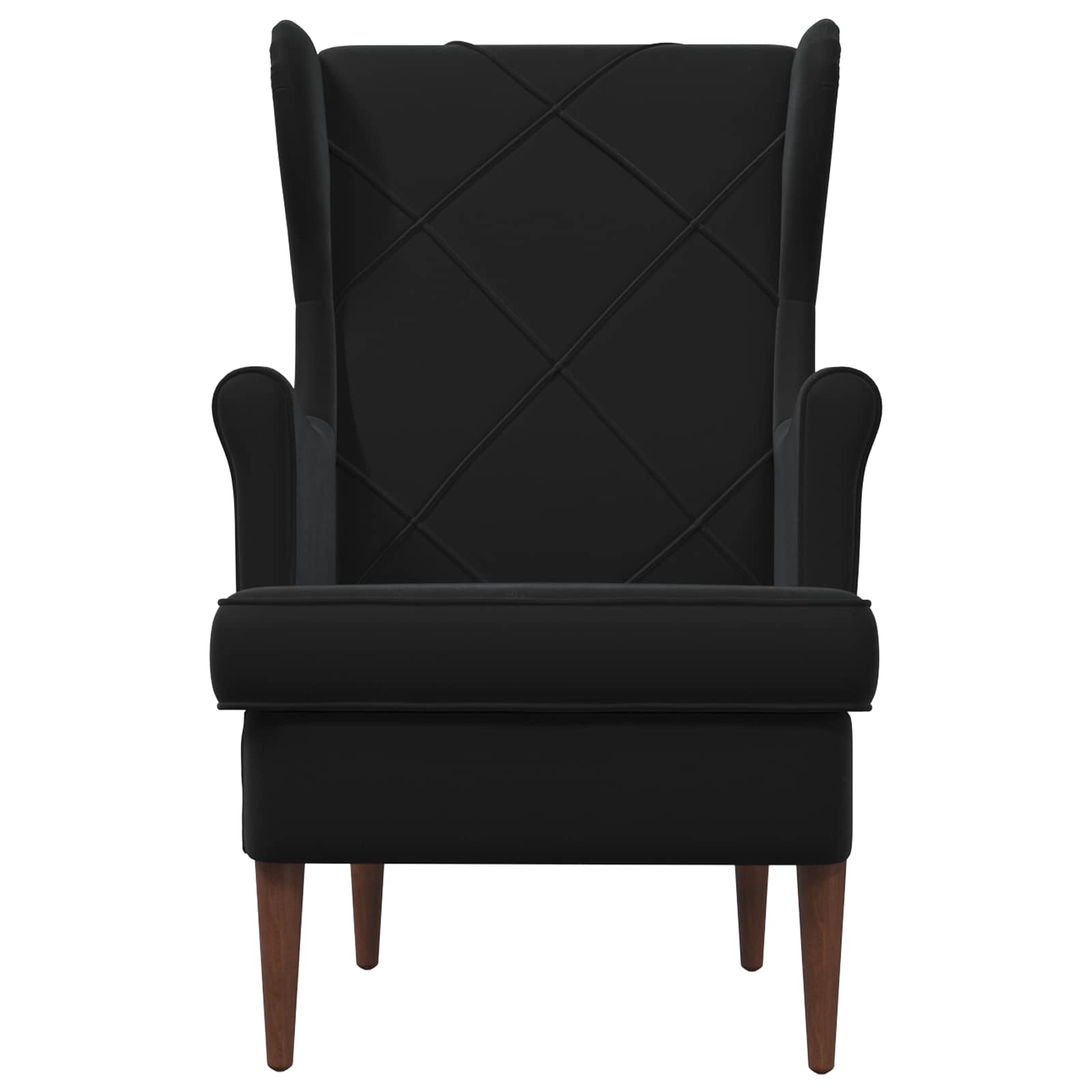 Sessel Schwarz Samt