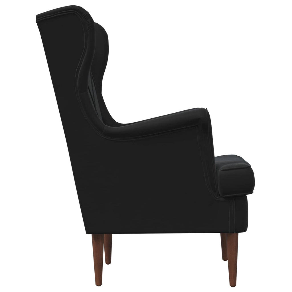 Sessel Schwarz Samt