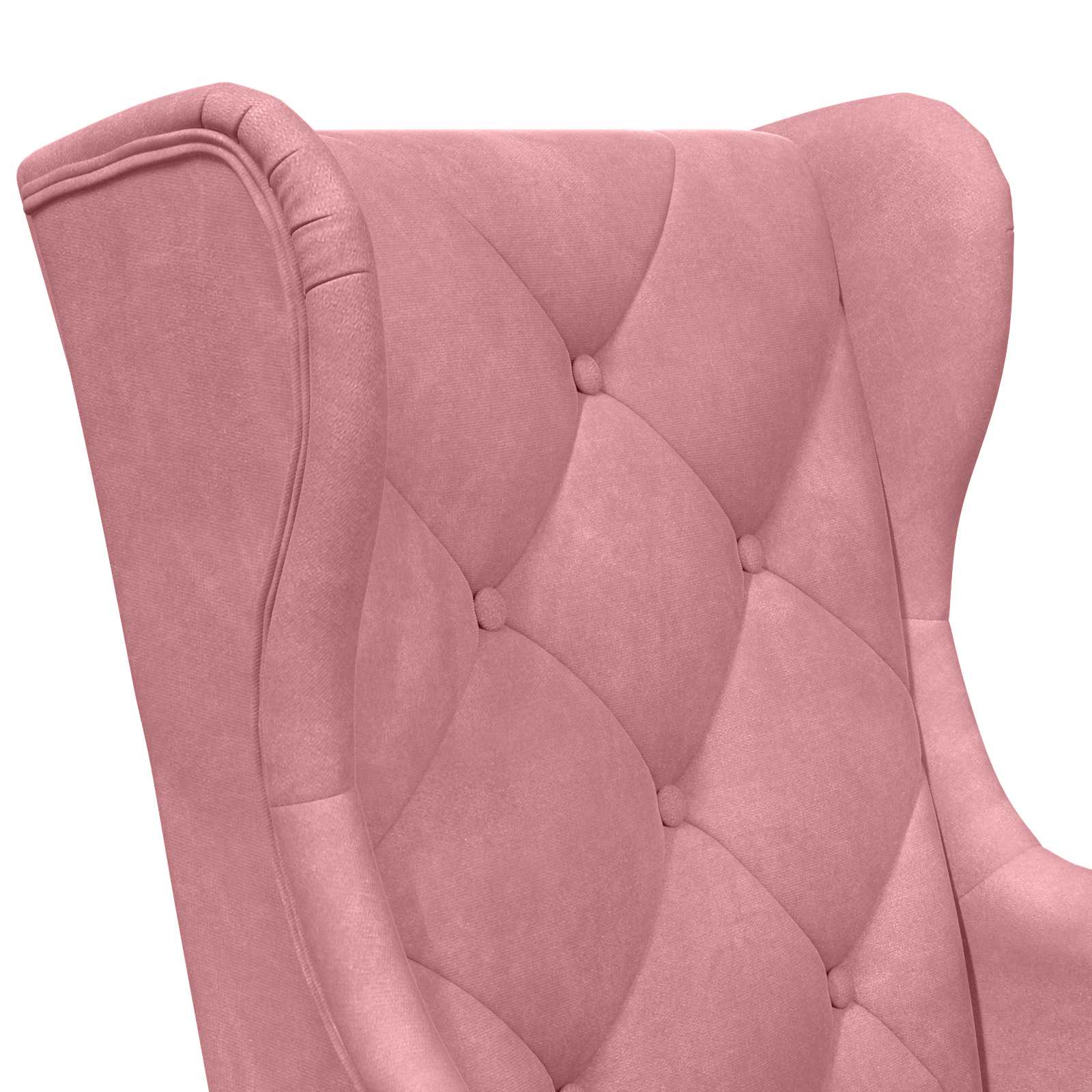 Sessel Rosa Samt
