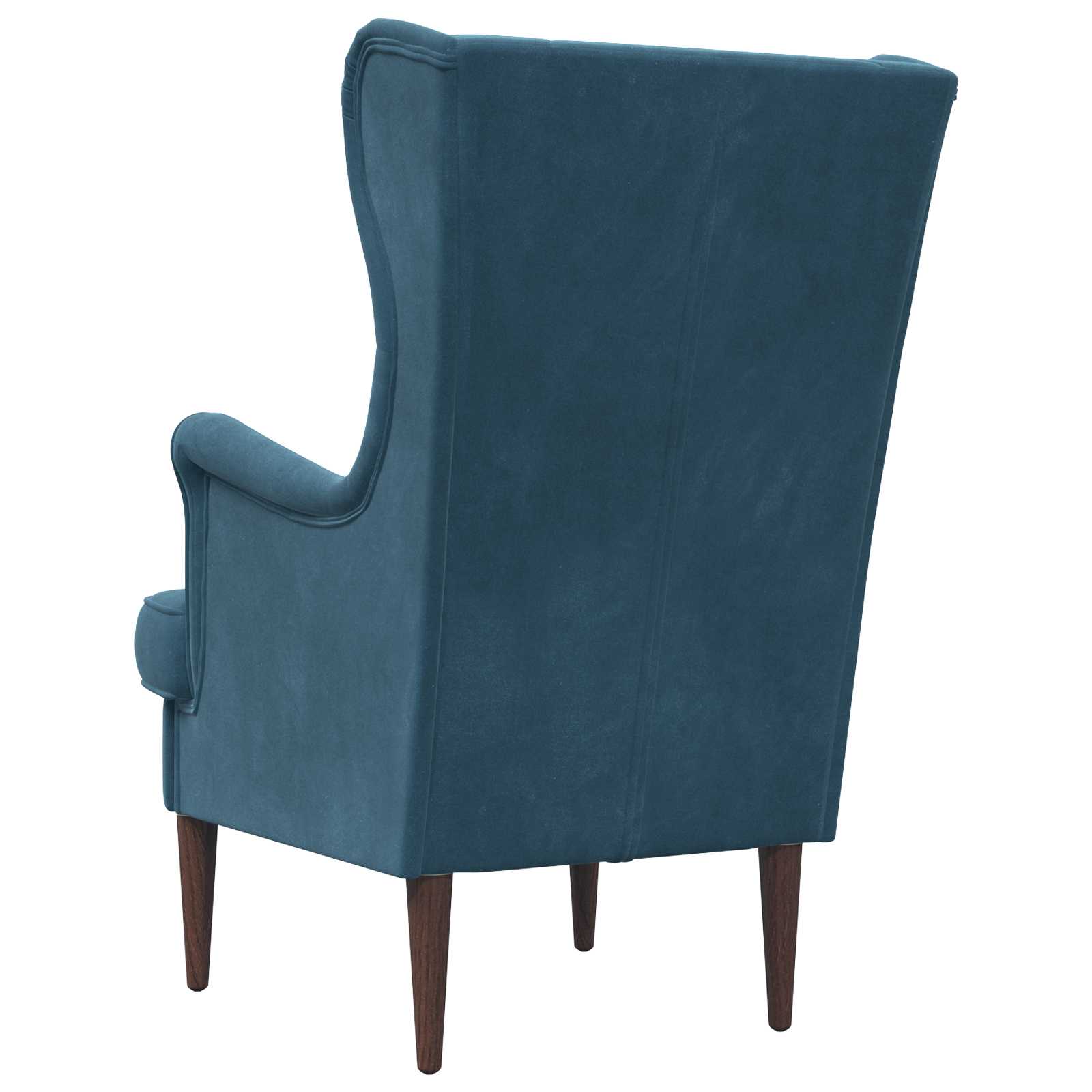 Sessel Blau Samt