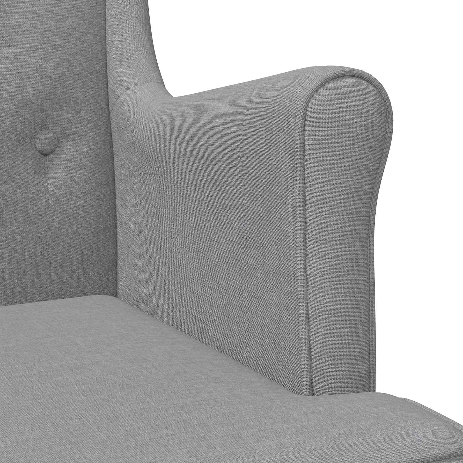 Sessel Hellgrau Stoff