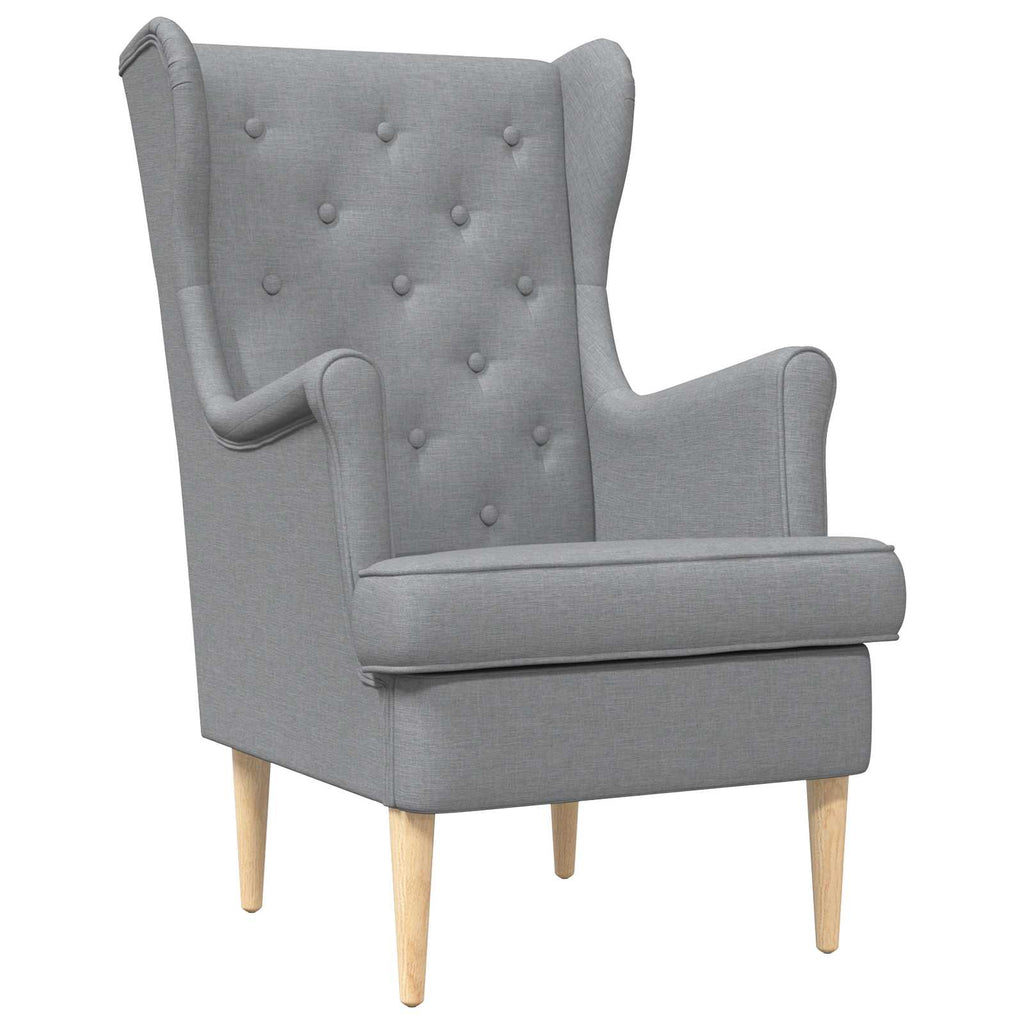Sessel Hellgrau Stoff