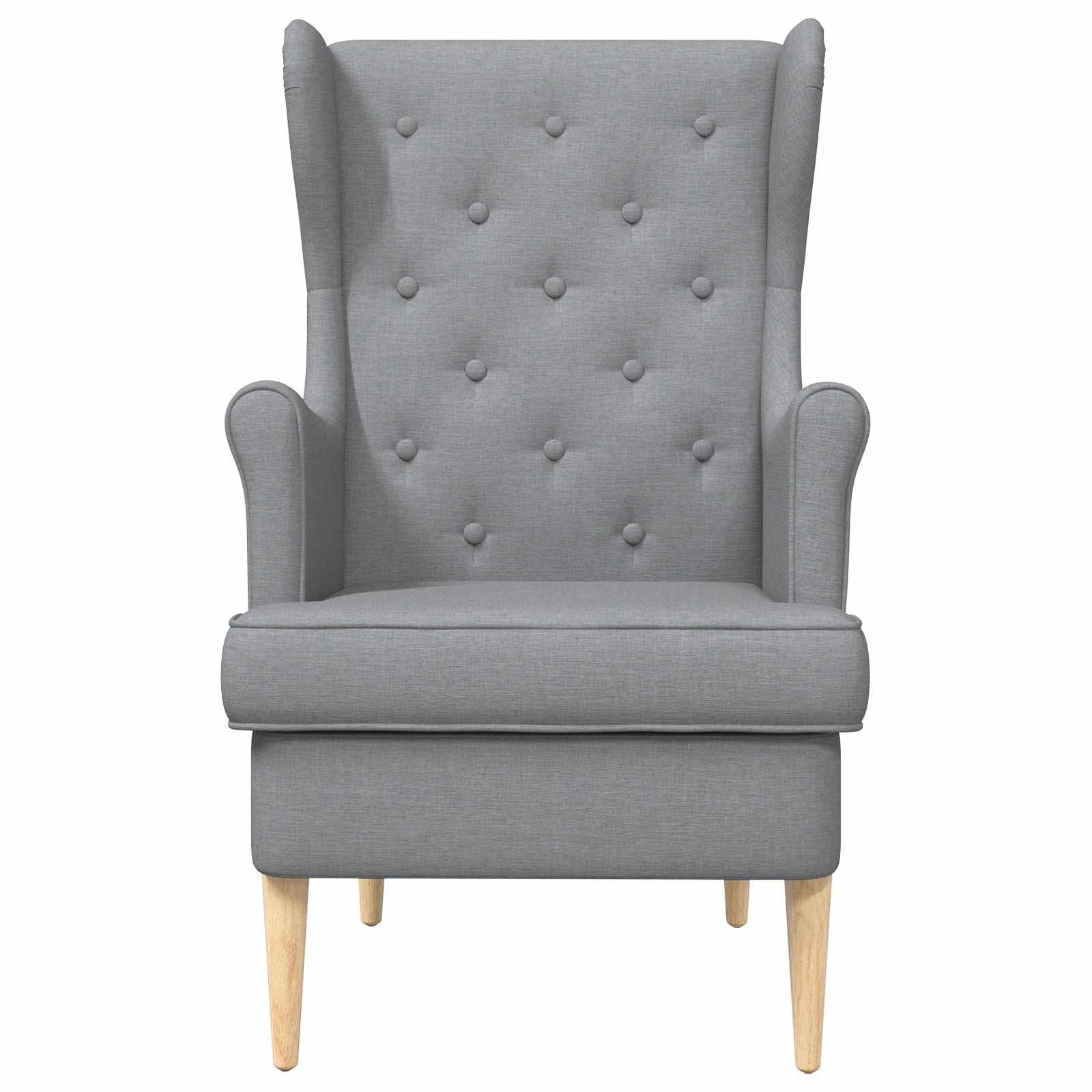 Sessel Hellgrau Stoff