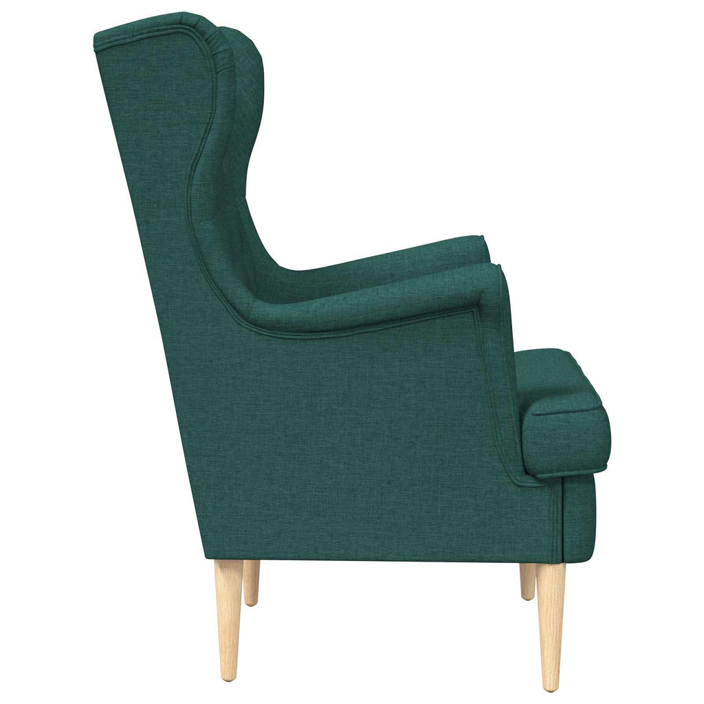 Sessel Dunkelgrün Stoff