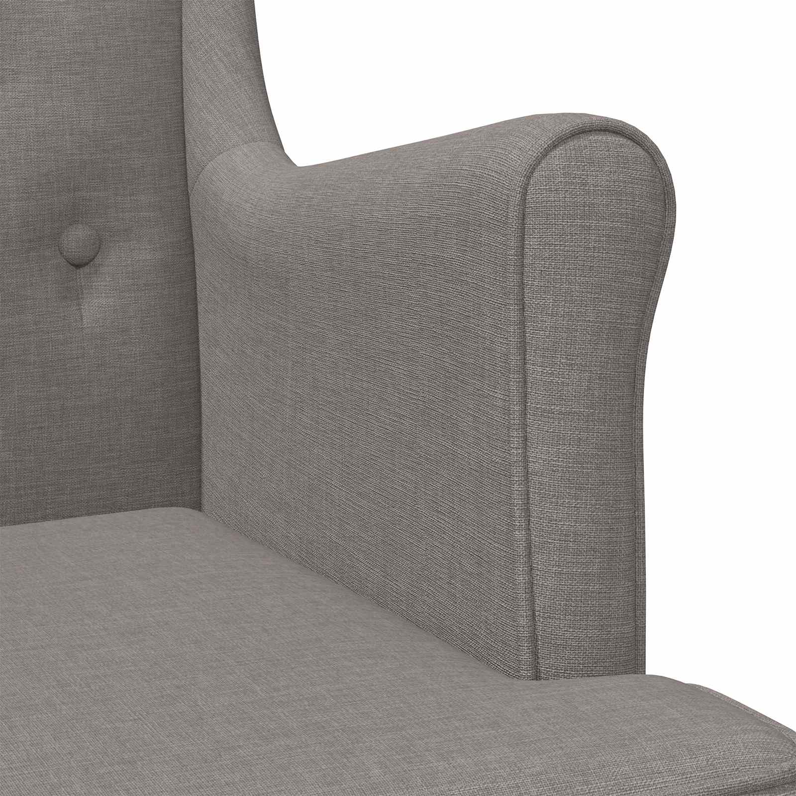 Sessel Taupe Stoff