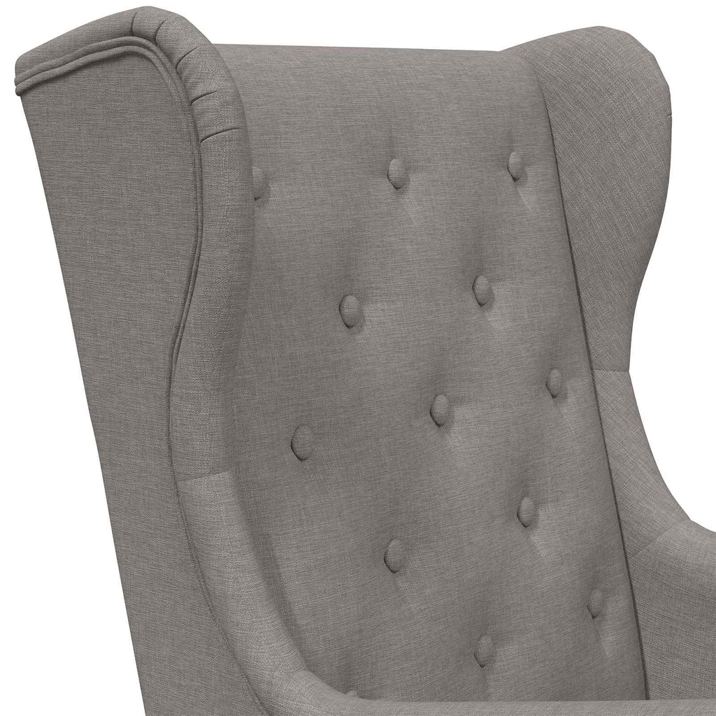 Sessel Taupe Stoff