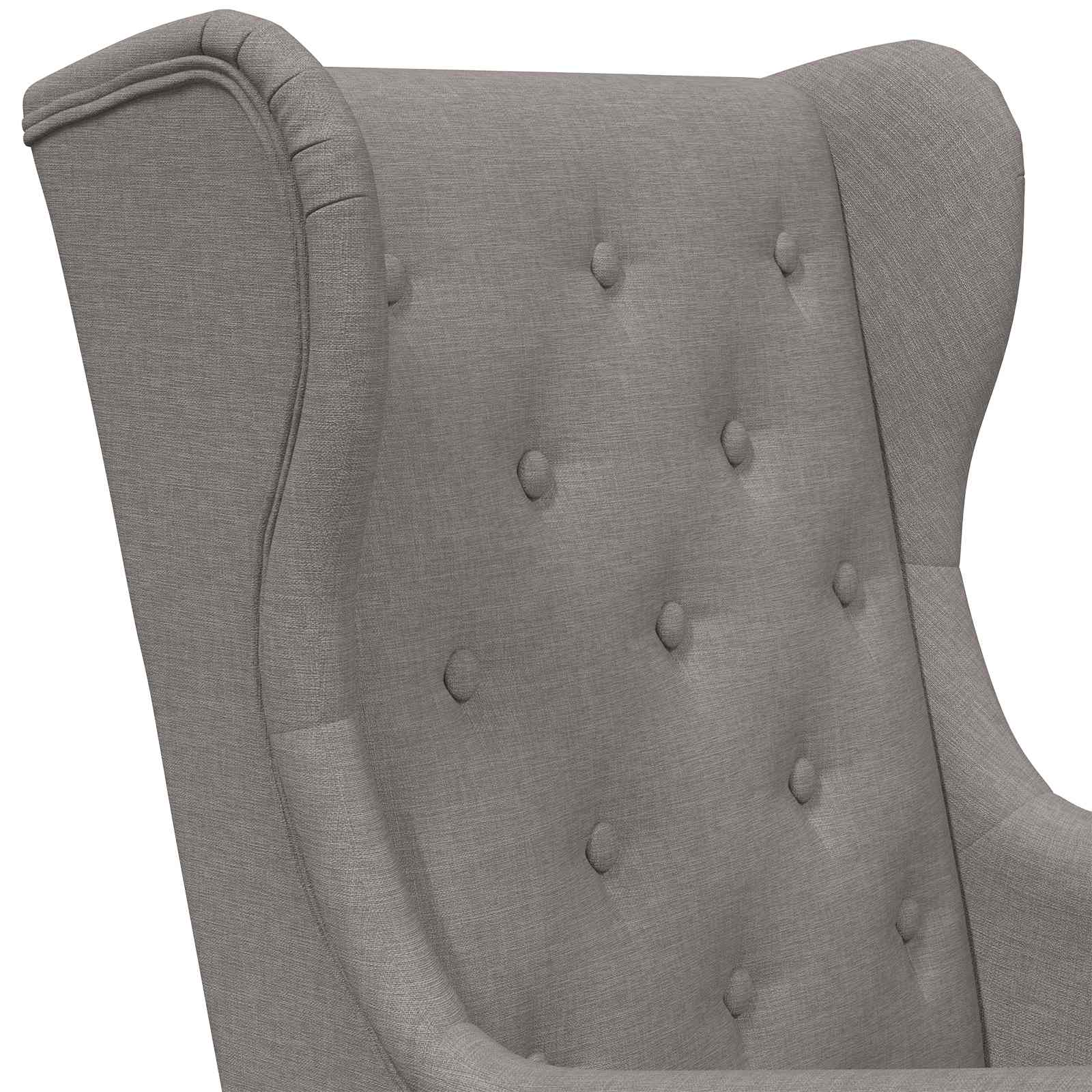 Sessel Taupe Stoff