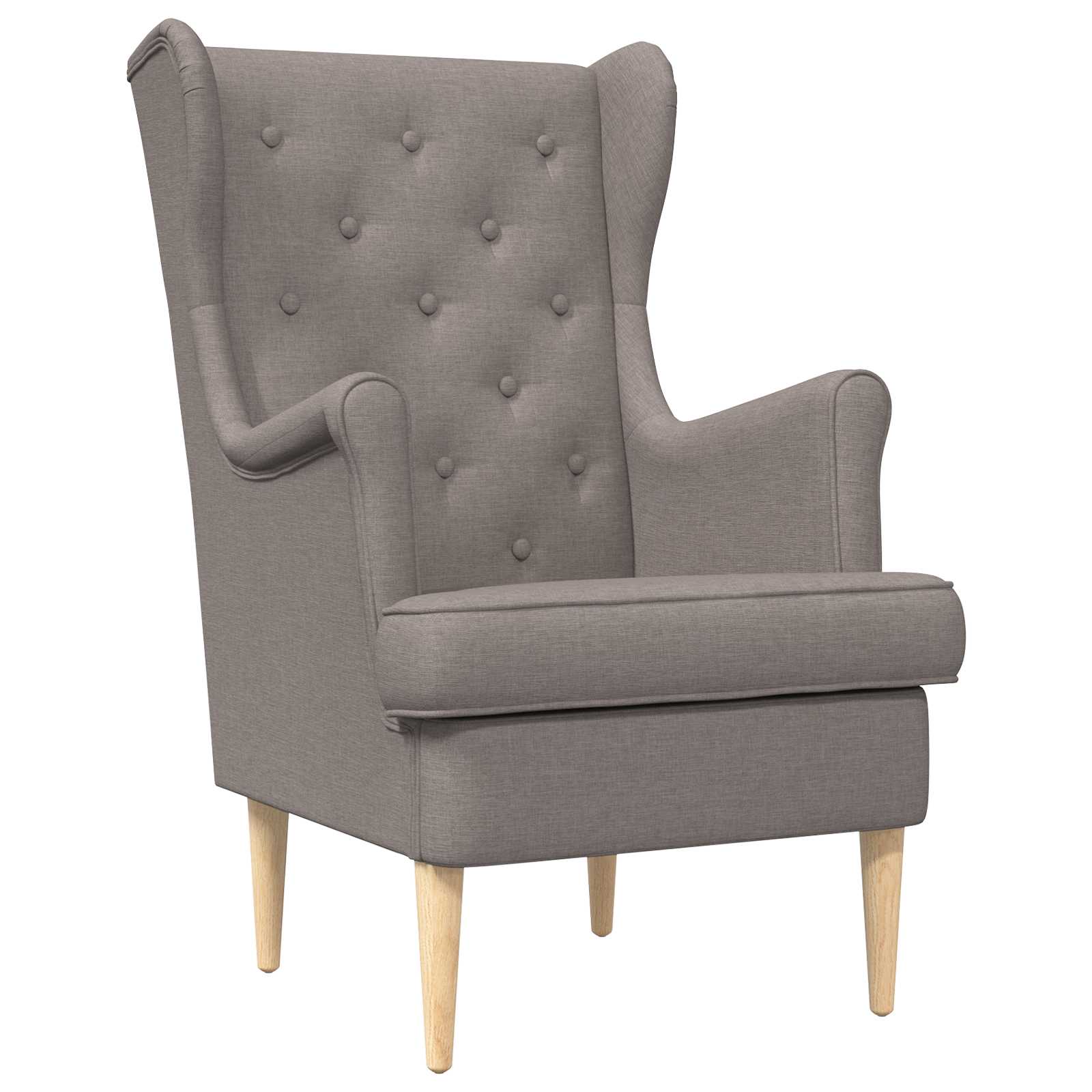 Sessel Taupe Stoff