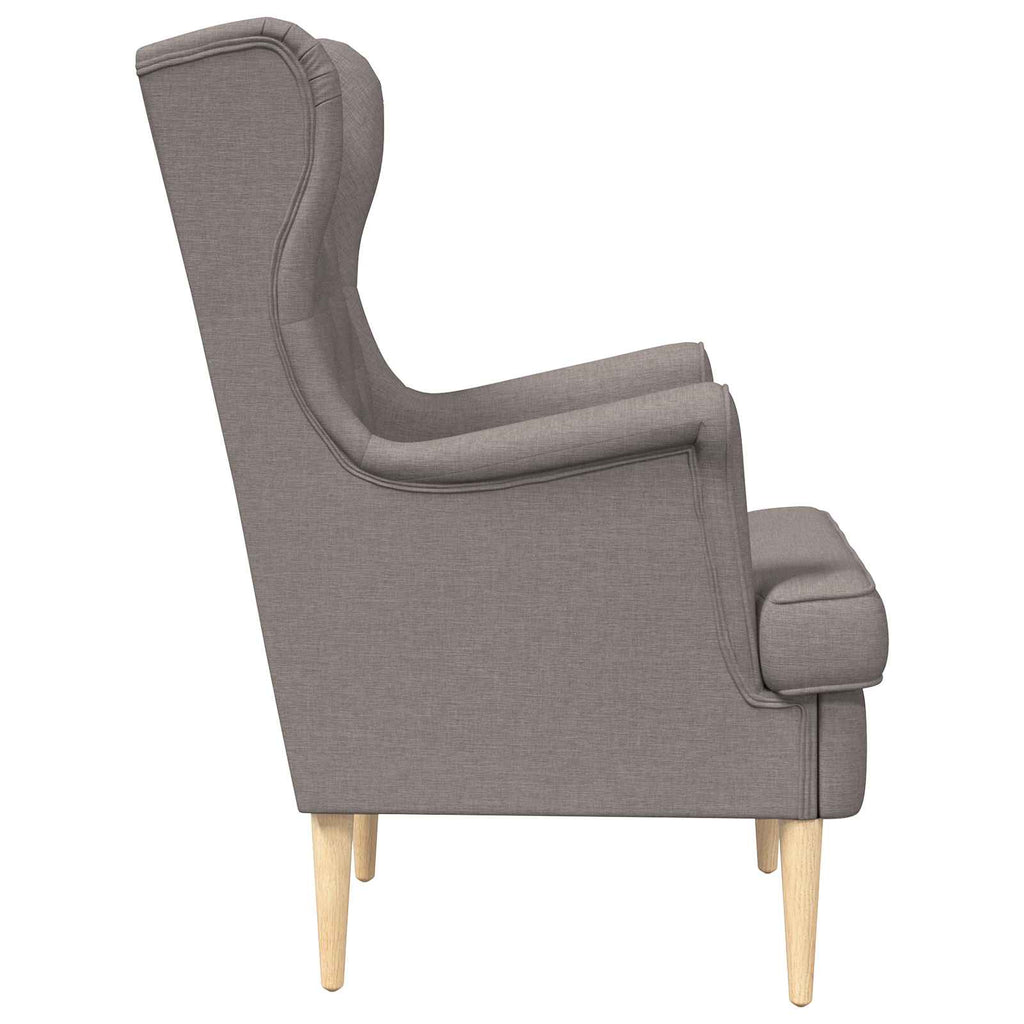 Sessel Taupe Stoff