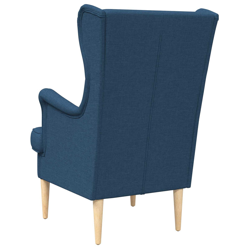 Sessel Blau Stoff