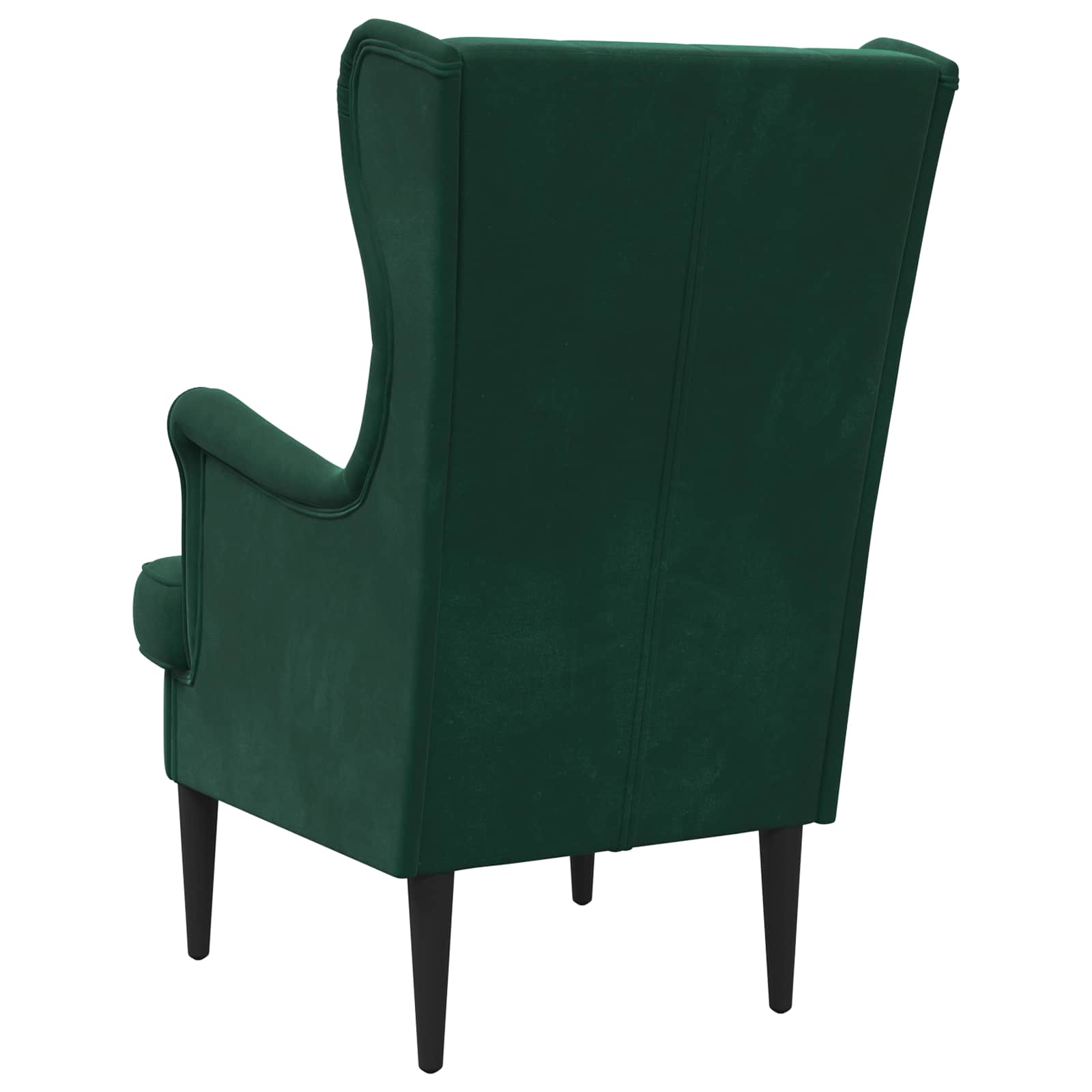 Sessel Dunkelgrün Samt