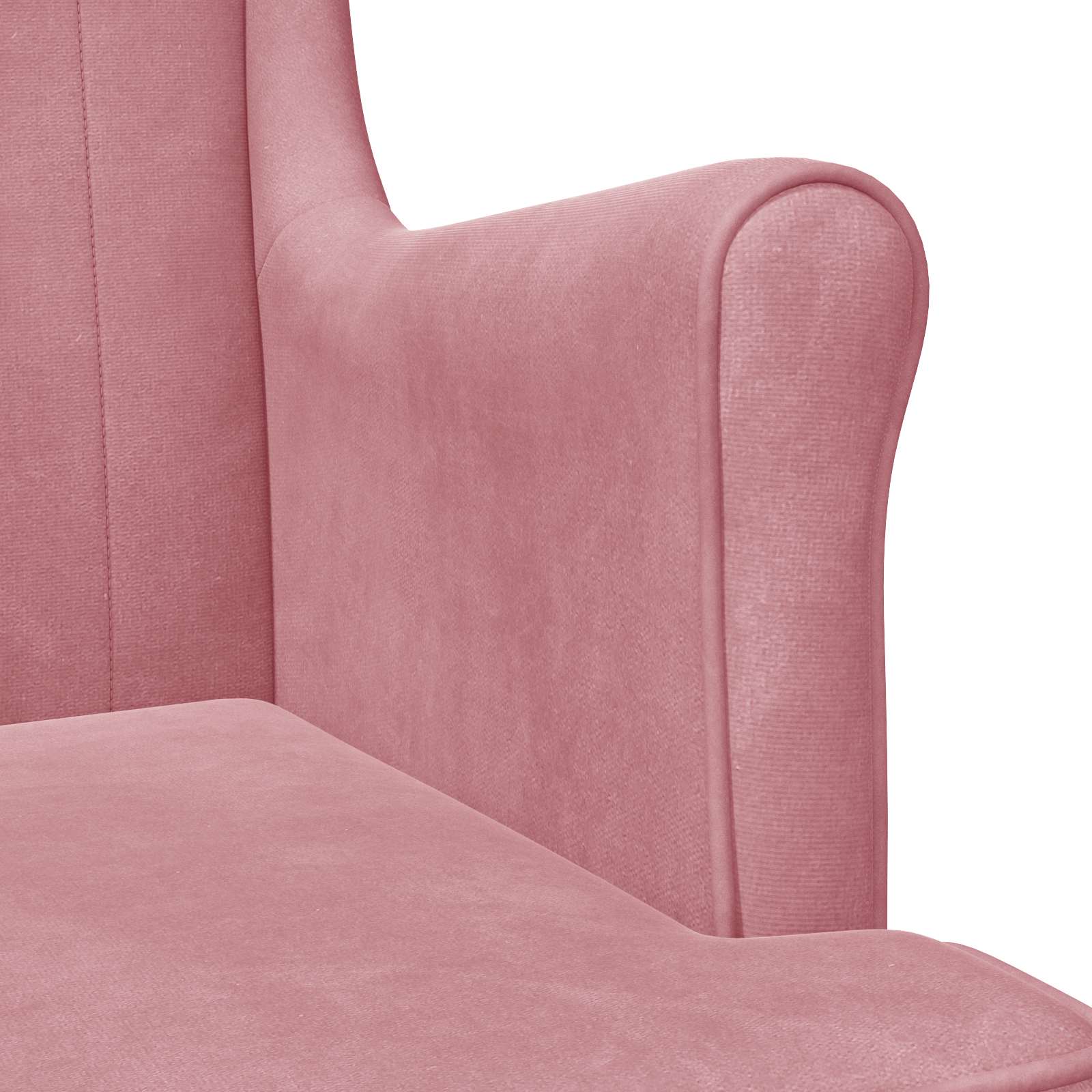 Sessel Rosa Samt