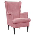 Sessel Rosa Samt
