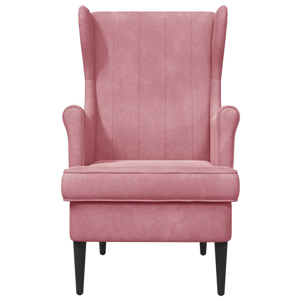 Sessel Rosa Samt