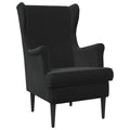 Sessel Schwarz Samt