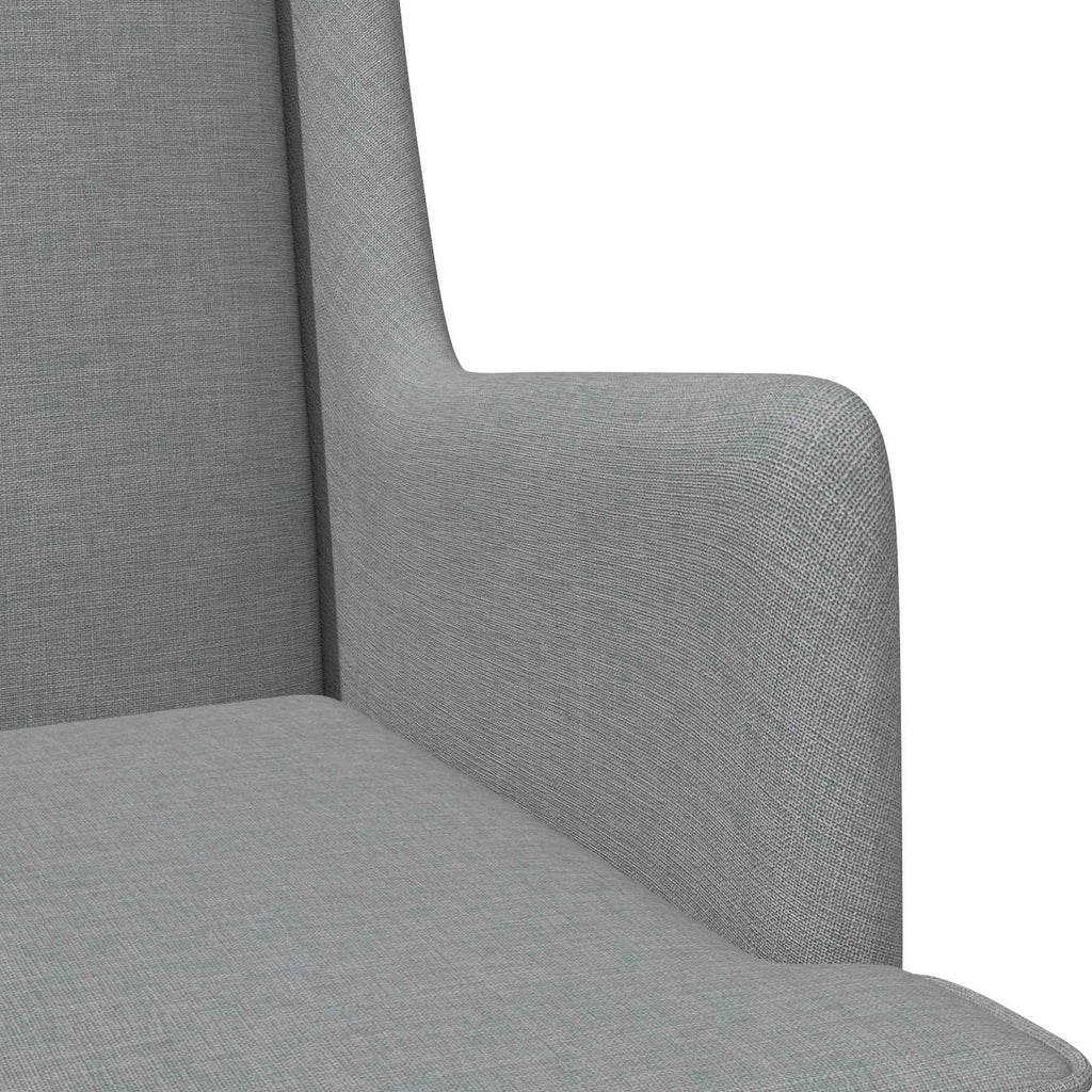 Sessel Hellgrau Stoff
