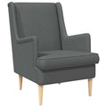Sessel Dunkelgrau Stoff