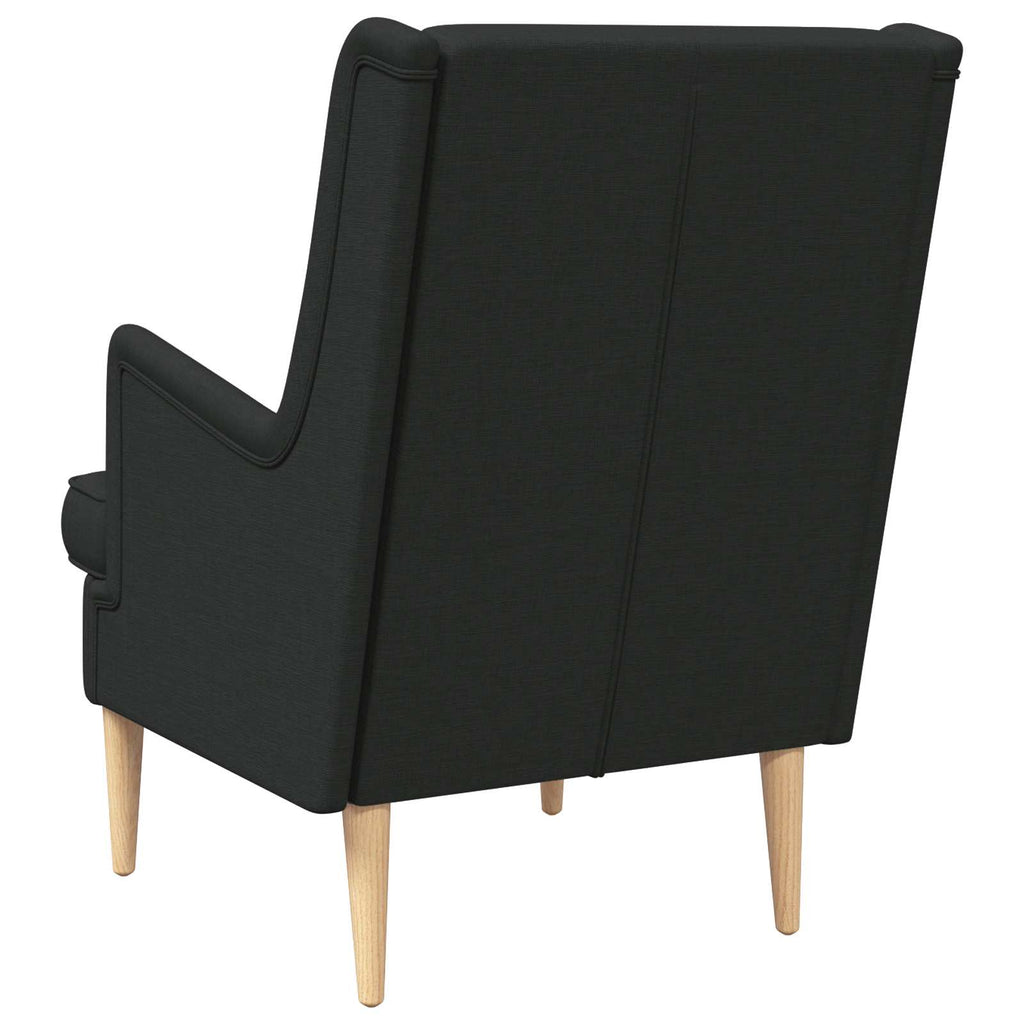 Sessel Schwarz Stoff