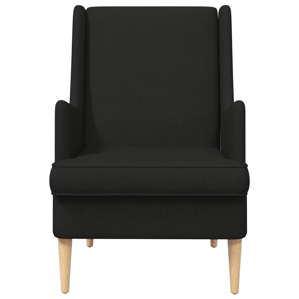 Sessel Schwarz Stoff