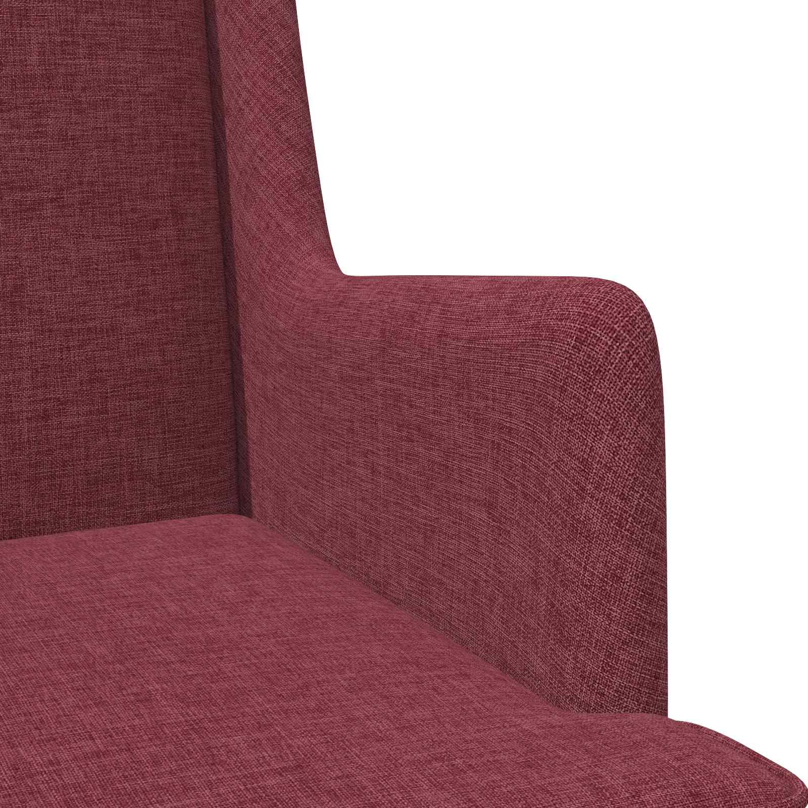 Sessel Weinrot Stoff