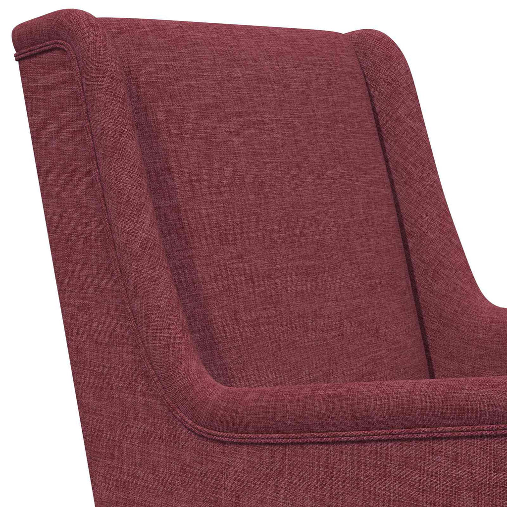 Sessel Weinrot Stoff