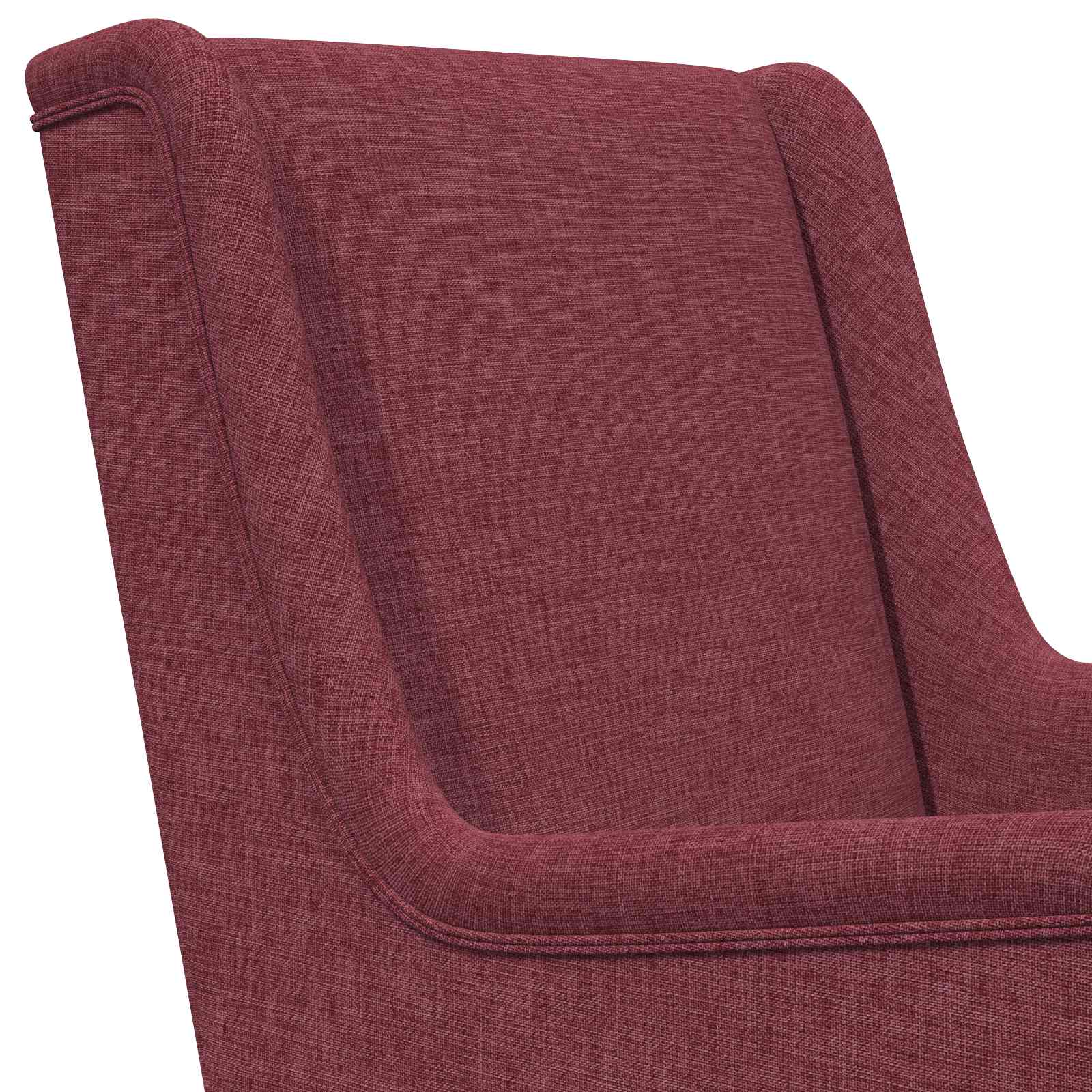 Sessel Weinrot Stoff