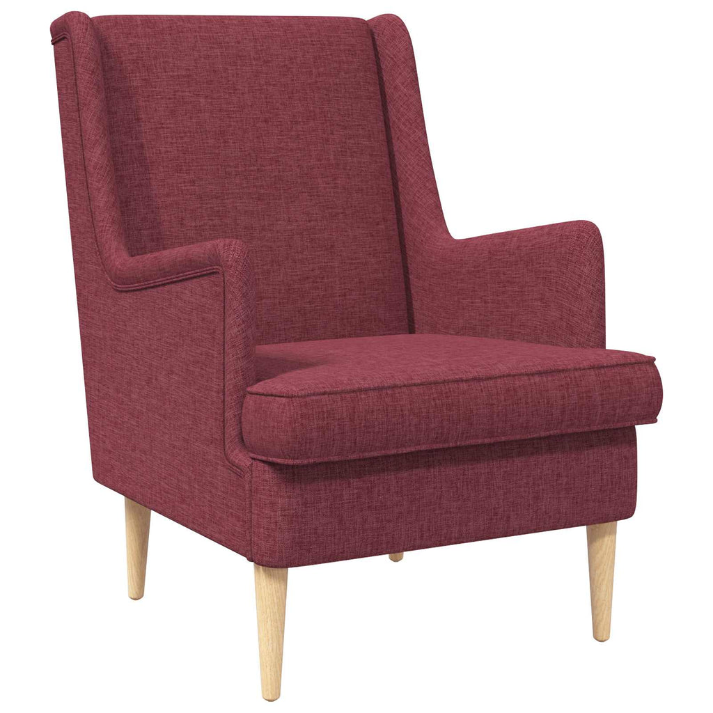 Sessel Weinrot Stoff