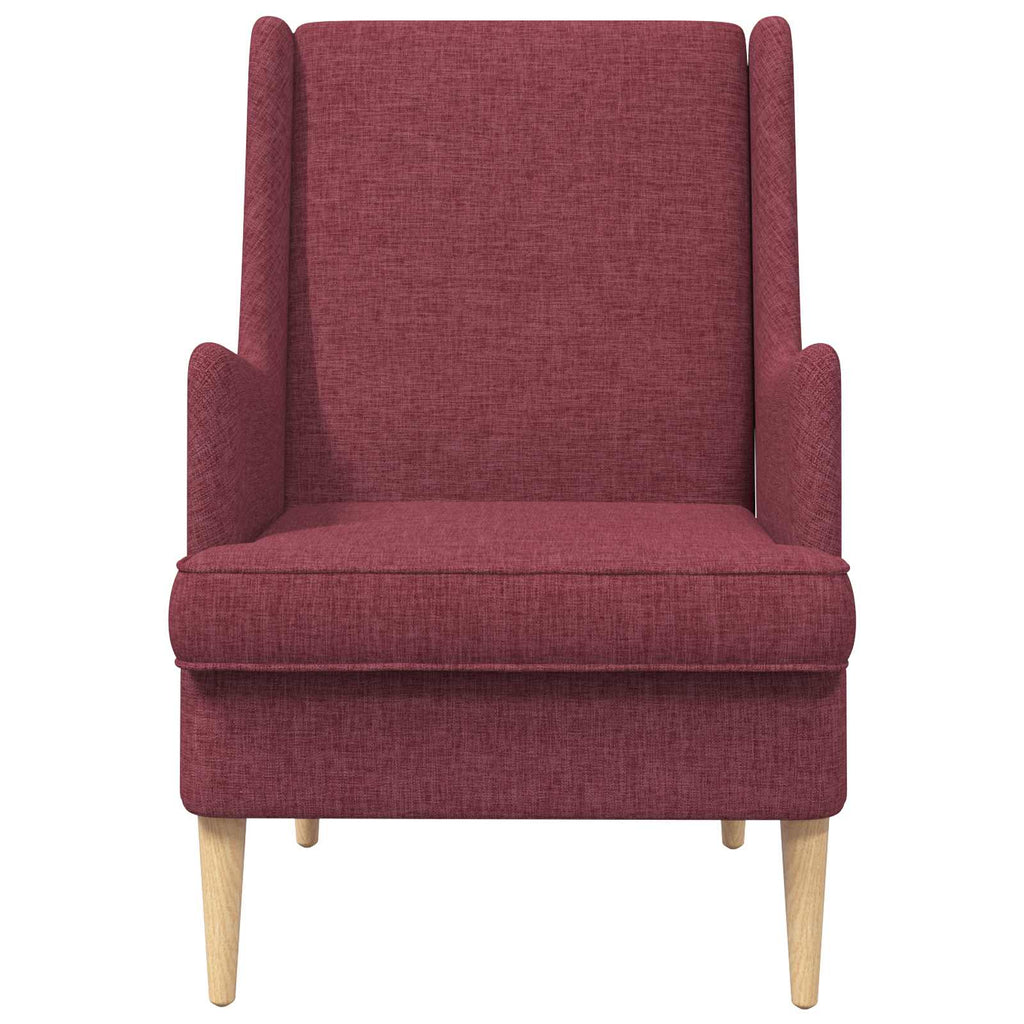 Sessel Weinrot Stoff