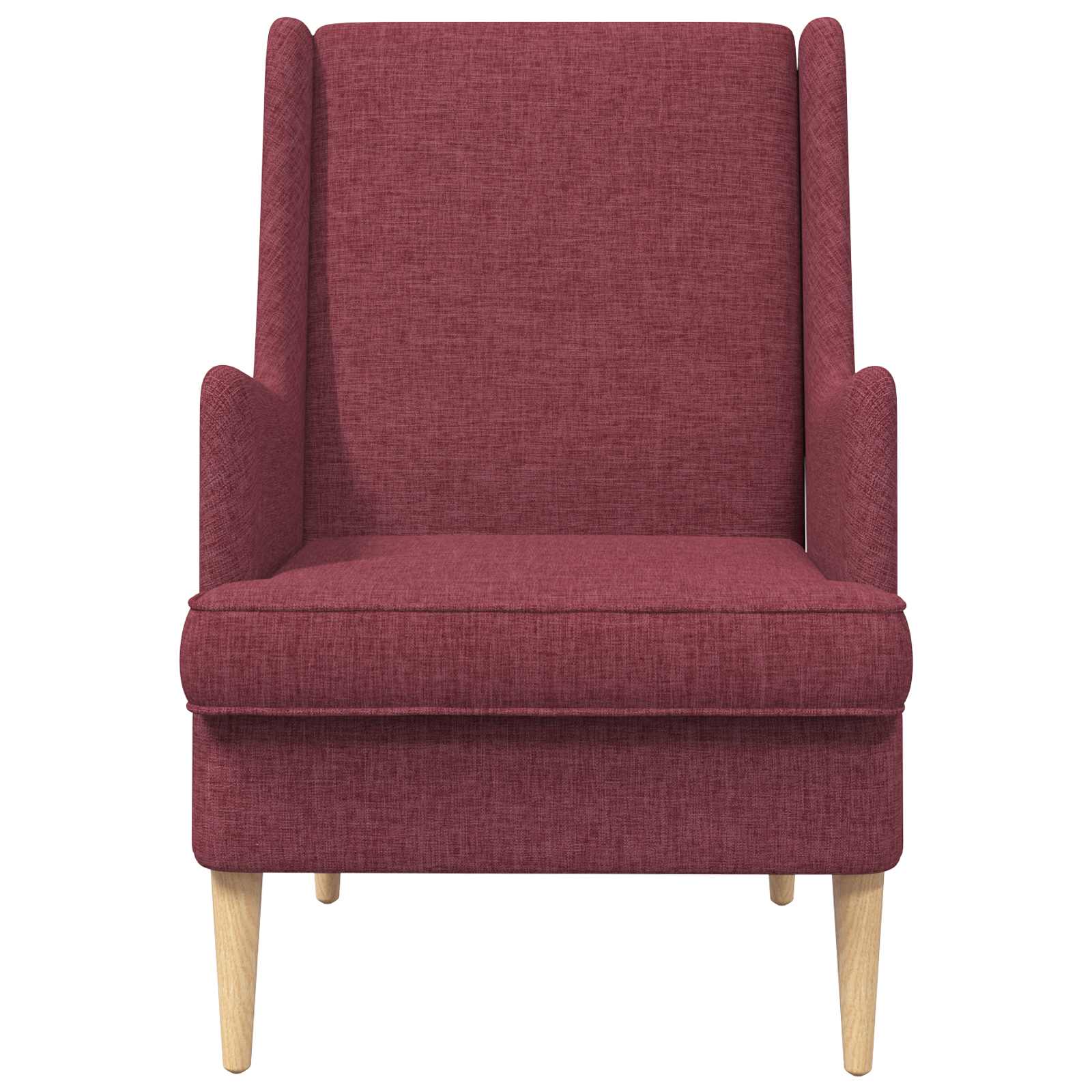 Sessel Weinrot Stoff