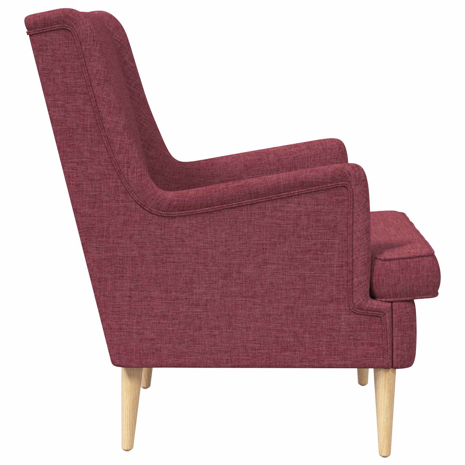 Sessel Weinrot Stoff