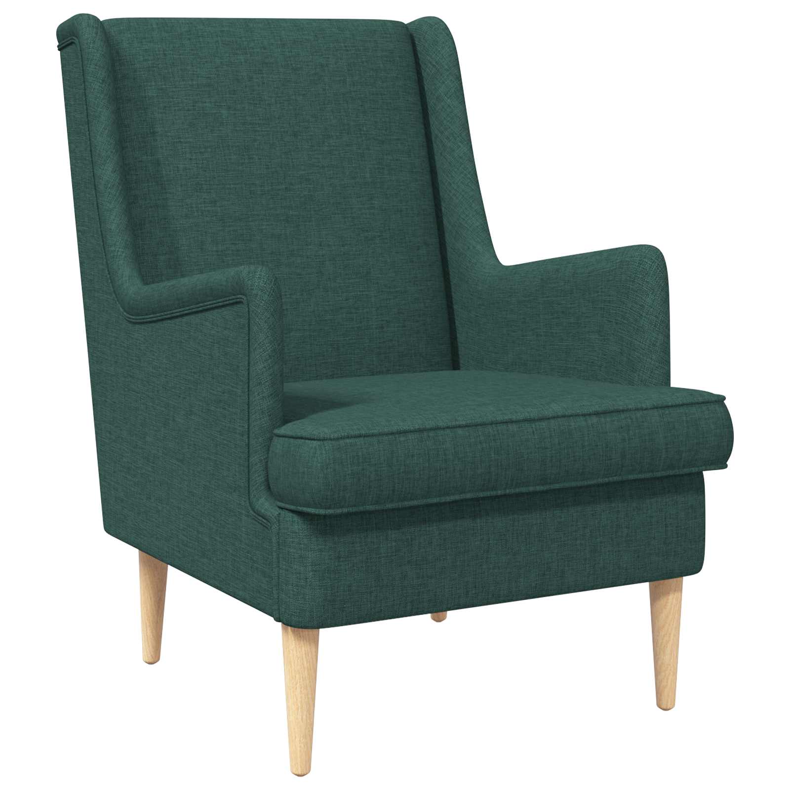 Sessel Dunkelgrün Stoff