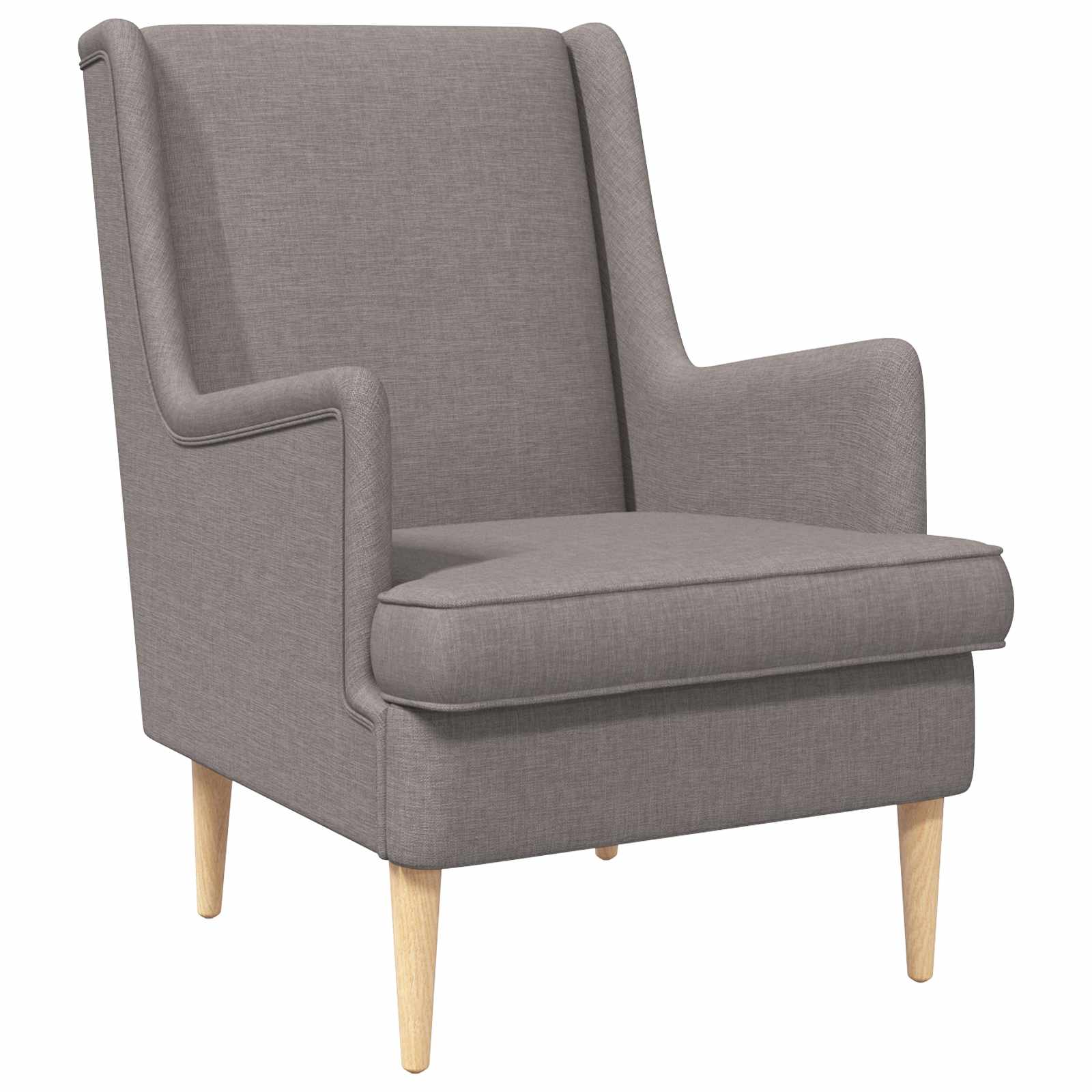Sessel Taupe Stoff