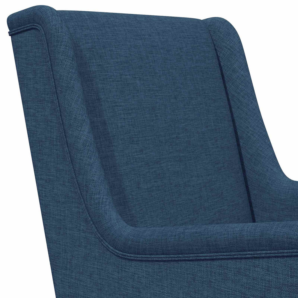 Sessel Blau Stoff