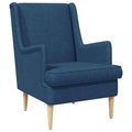 Sessel Blau Stoff