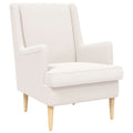 Sessel Creme Bouclé