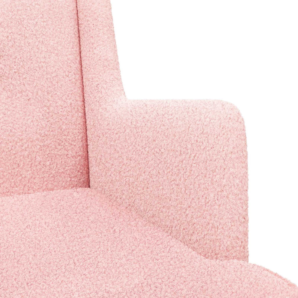 Sessel Rosa Bouclé