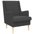Sessel Dunkelgrau Bouclé