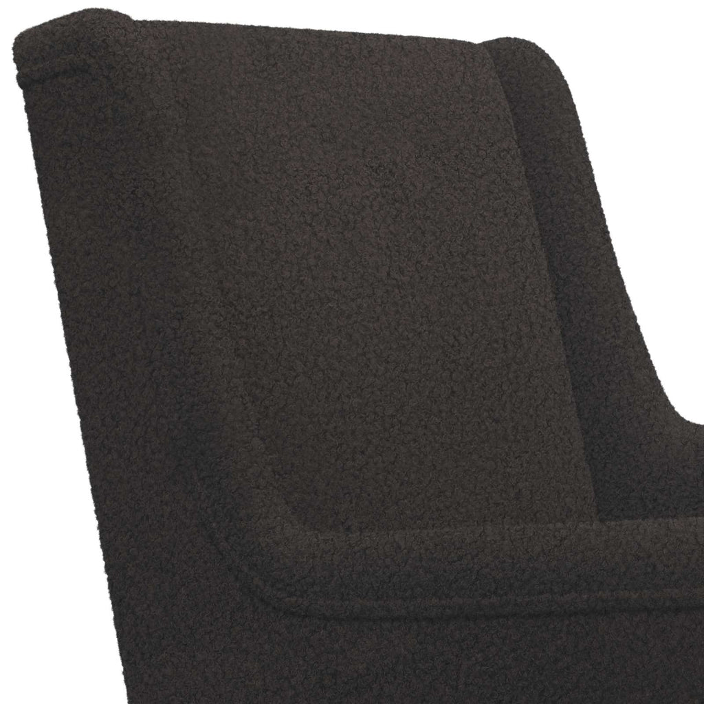Sessel Schwarz Bouclé