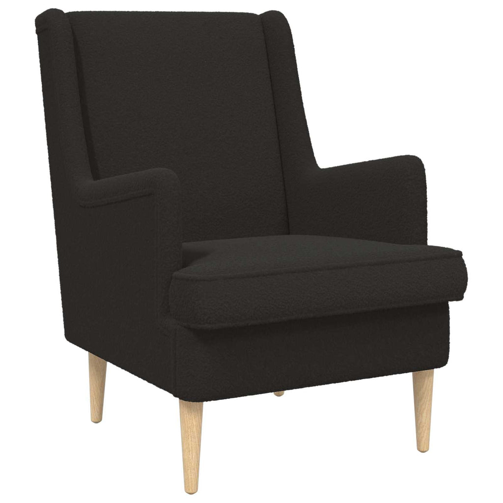 Sessel Schwarz Bouclé