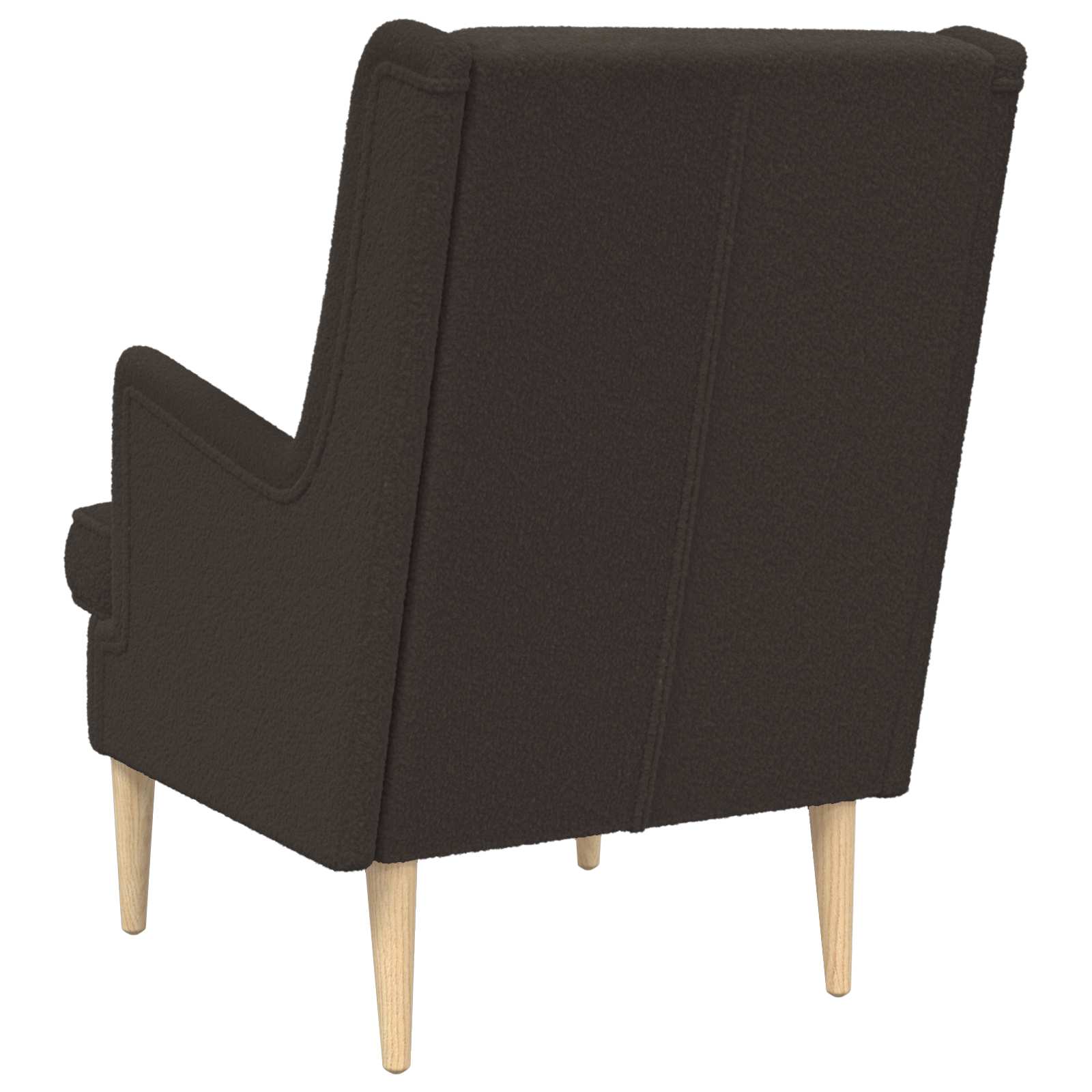 Sessel Schwarz Bouclé