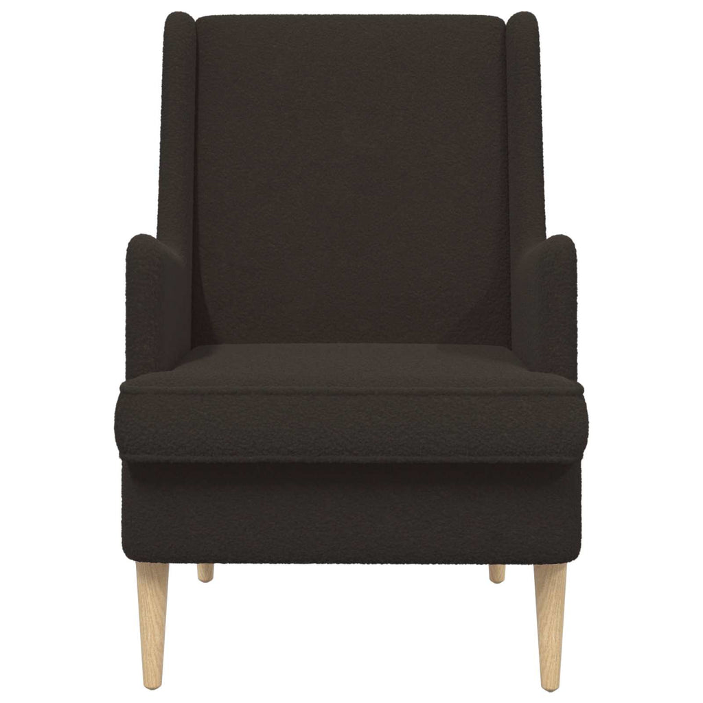 Sessel Schwarz Bouclé