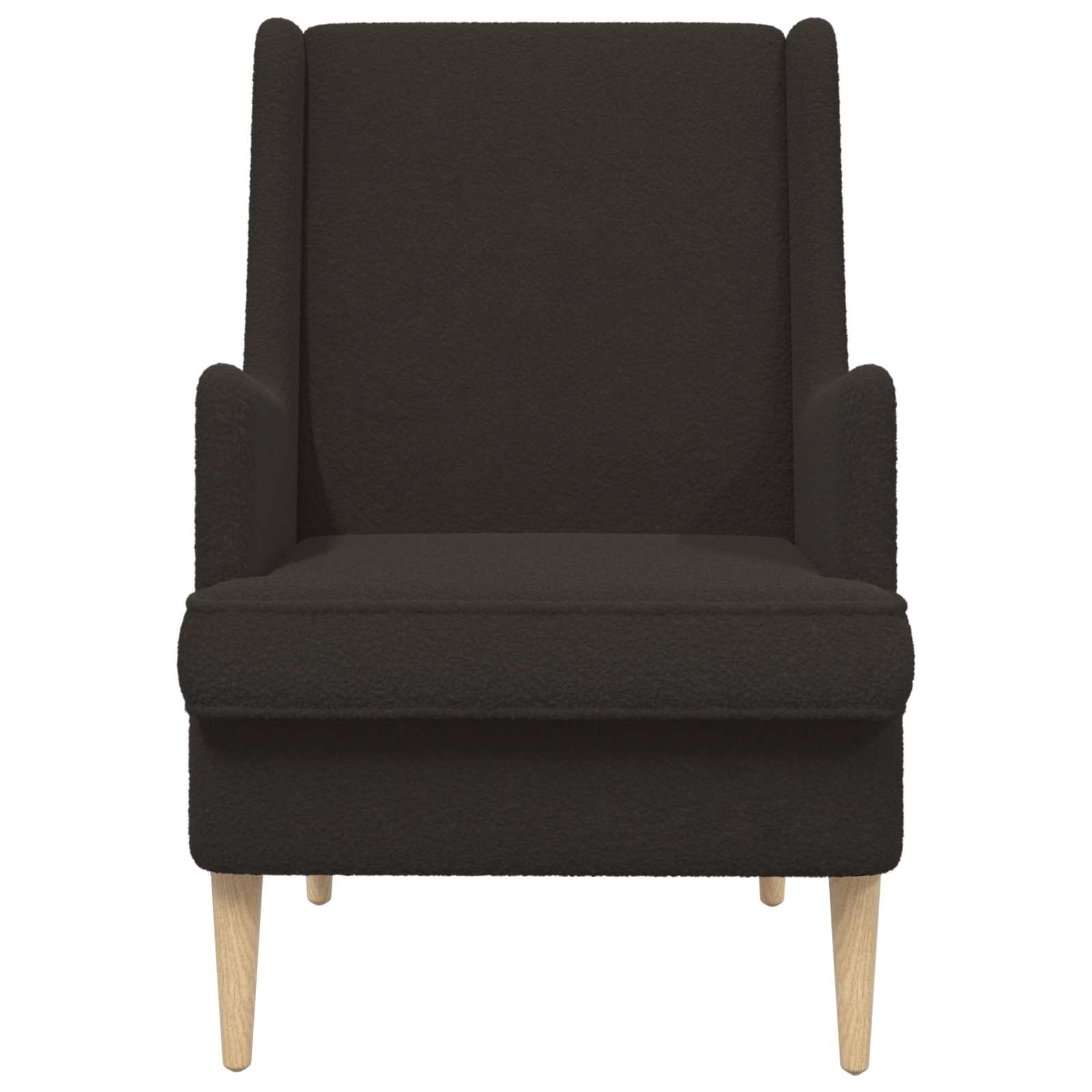 Sessel Schwarz Bouclé