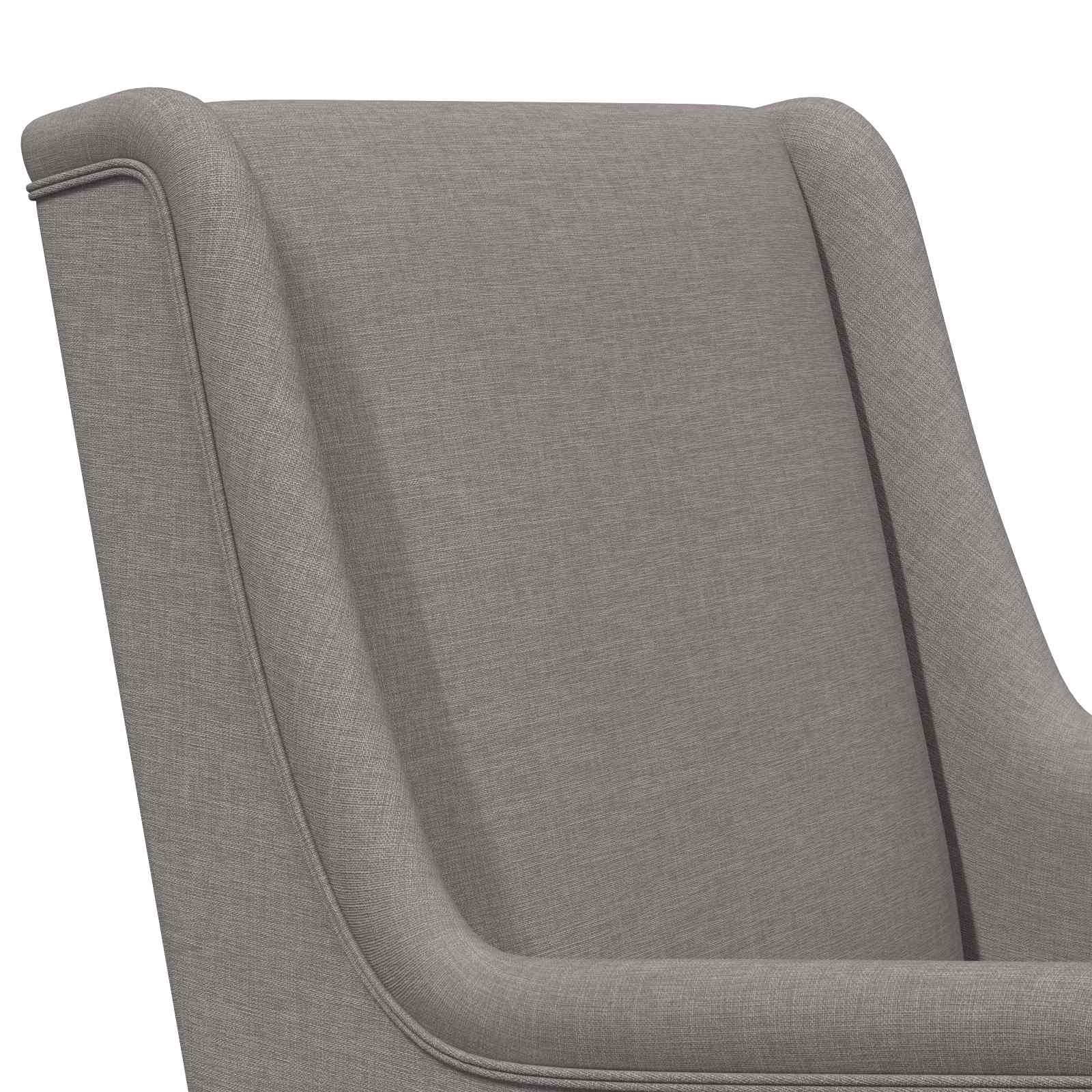 Schaukelstuhl Taupe 62 x 80 x 85 cm Stoff