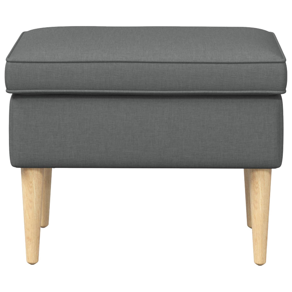 Hocker Dunkelgrau 55 x 35 x 41 cm