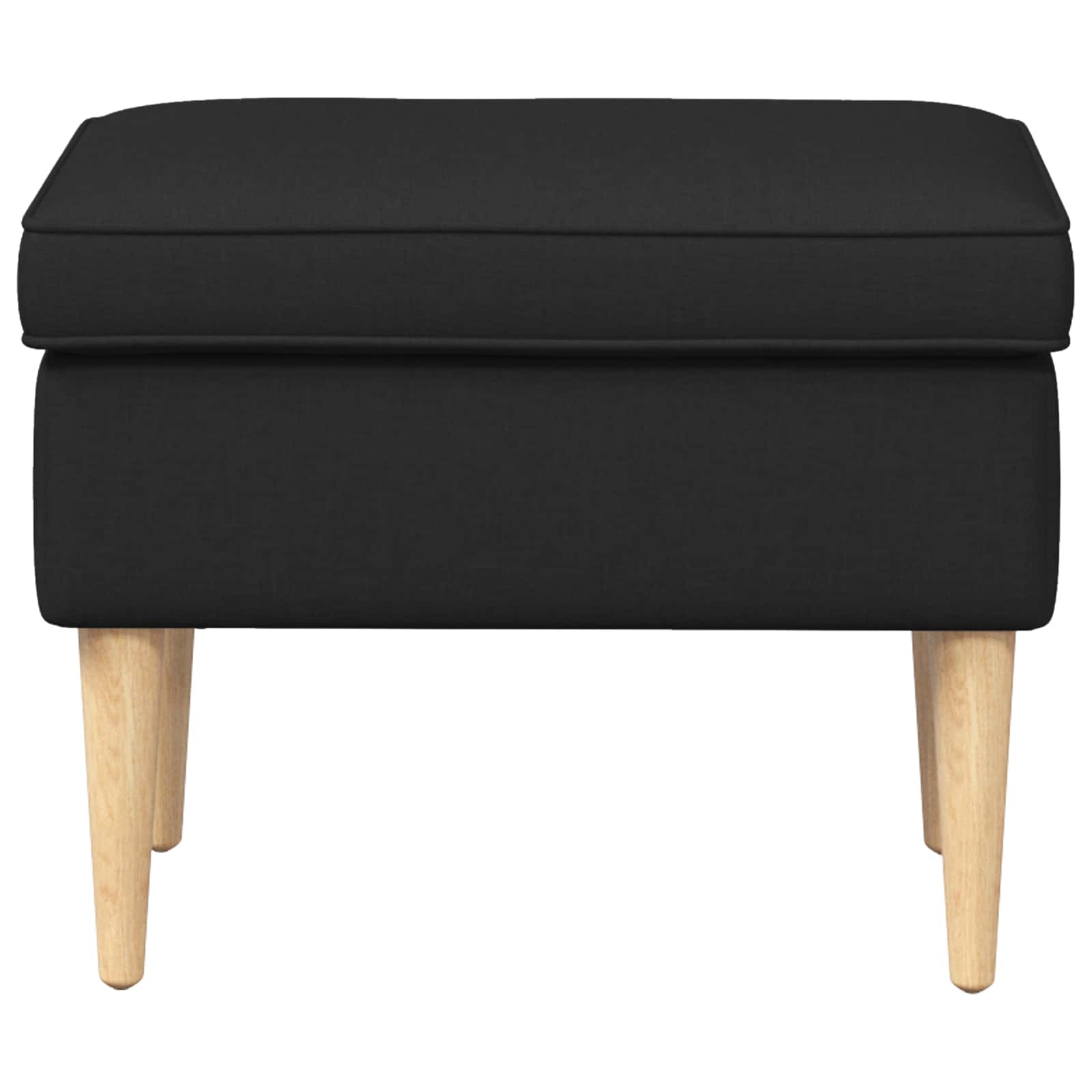 Hocker Schwarz 55 x 35 x 41 cm