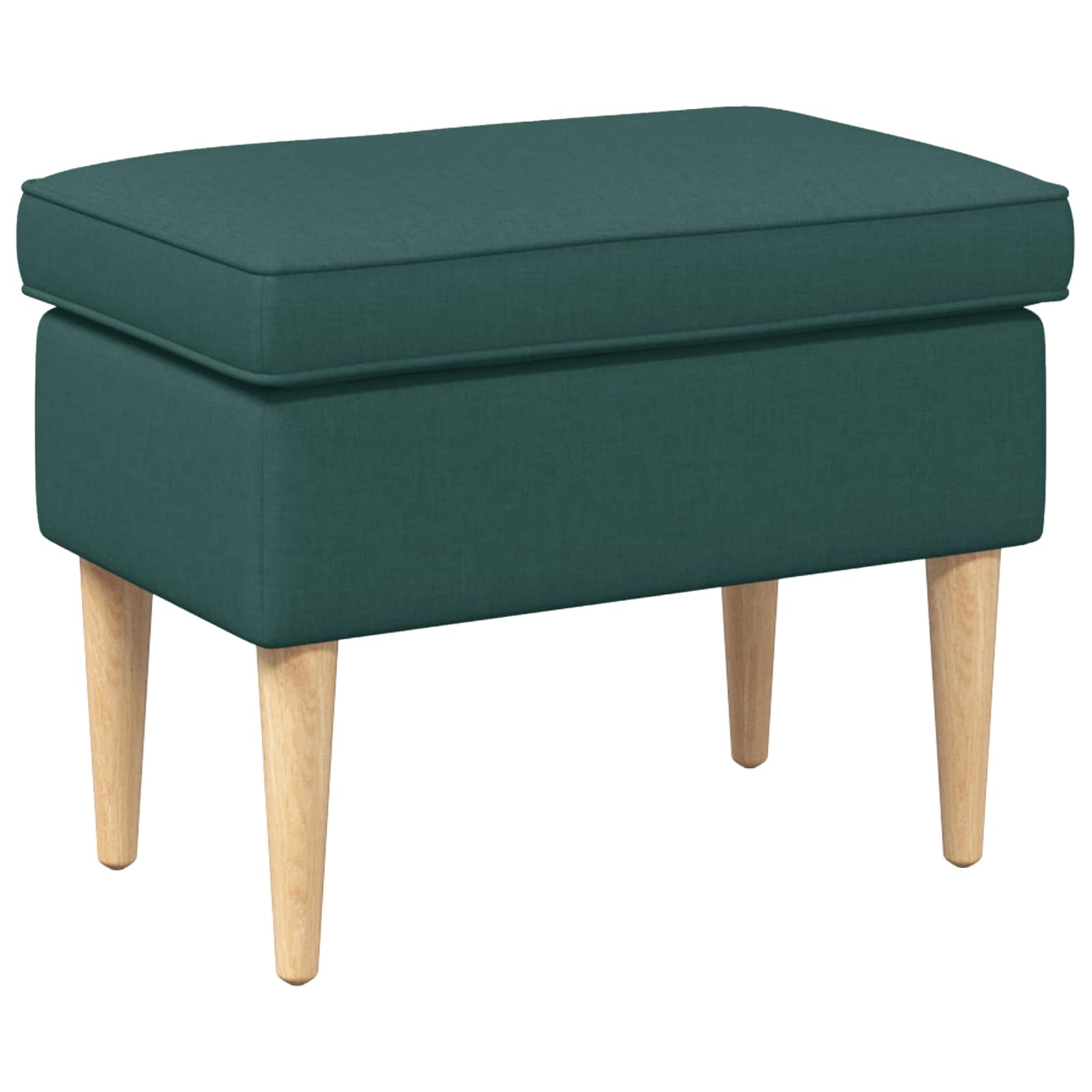 Hocker Dunkelgrün 55 x 35 x 41 cm