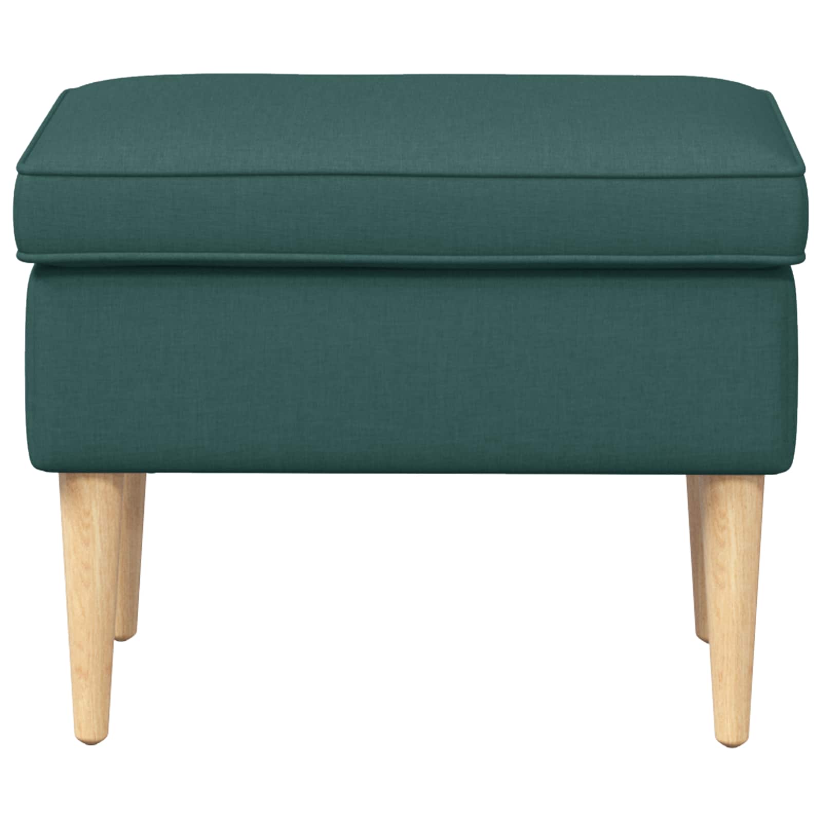 Hocker Dunkelgrün 55 x 35 x 41 cm