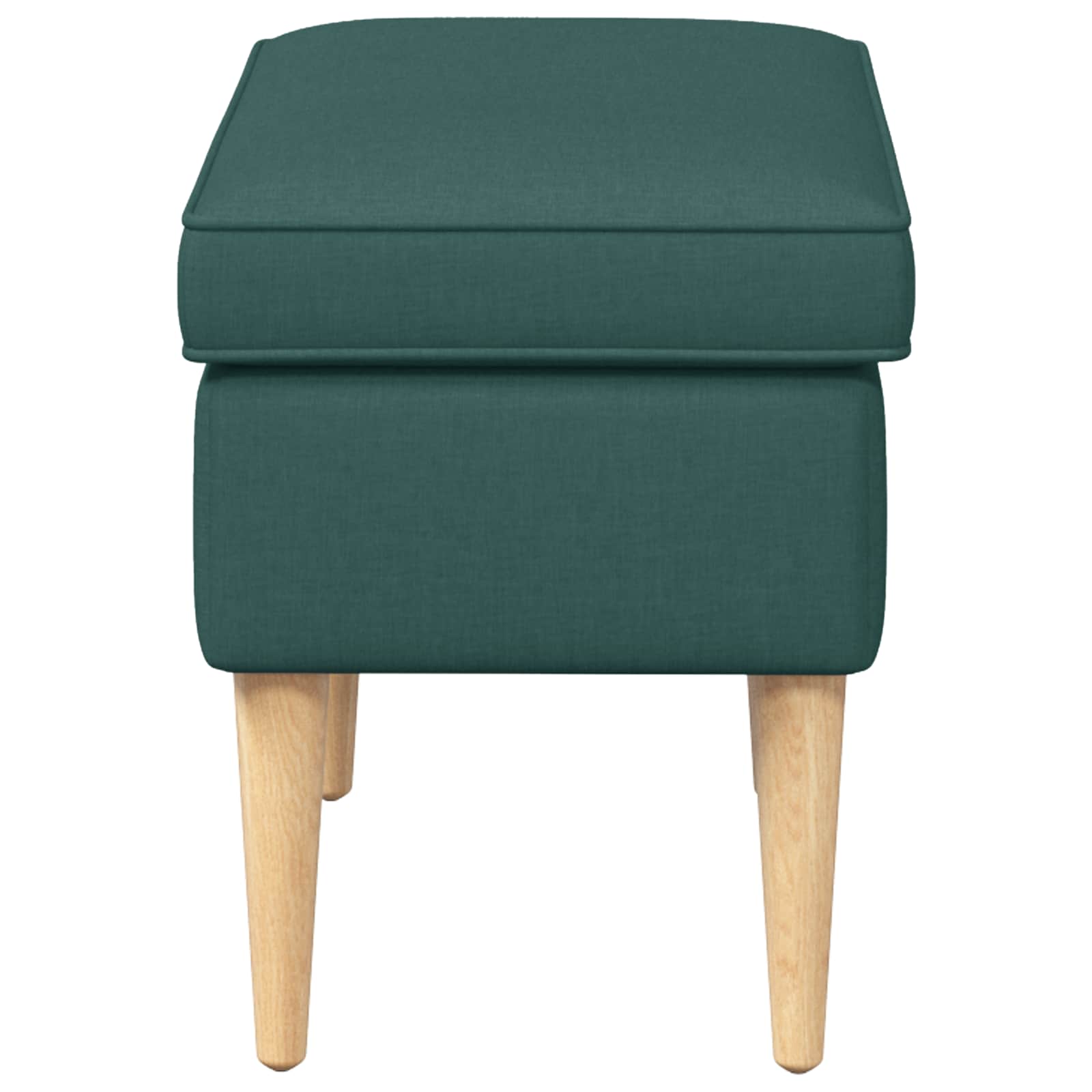 Hocker Dunkelgrün 55 x 35 x 41 cm