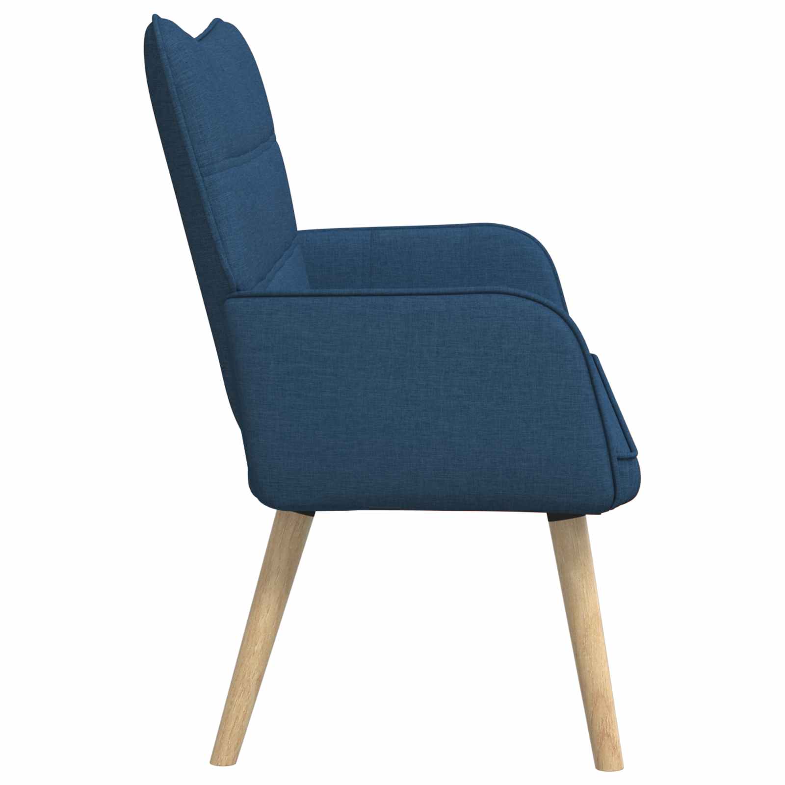 2-Sitzer Sofa Blau 115 x 61 x 87 cm Stoff